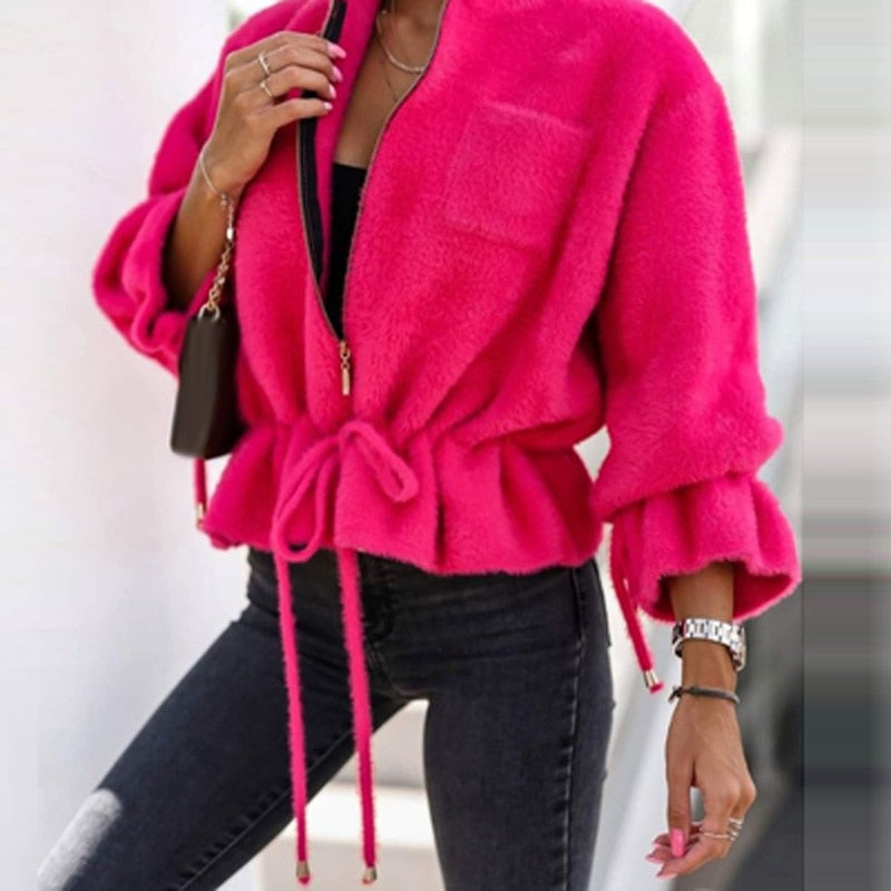 Julie Winter Coat | A casual jacket with a unique design