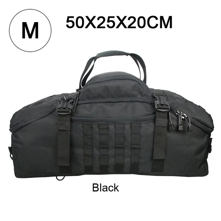 Large Tactical Travel Bag and Backpack - TrailTrek Duffle
