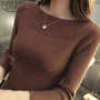 Damenpullover mit Bootsausschnitt – Maris