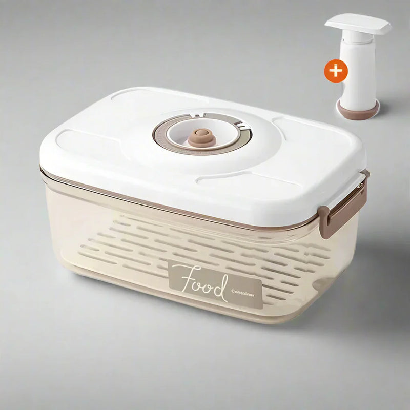 Food Vacuum Storage Box Transparent Container with Hand Pump – FreshLock