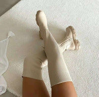 Overknee-Sockenstiefel - Luna