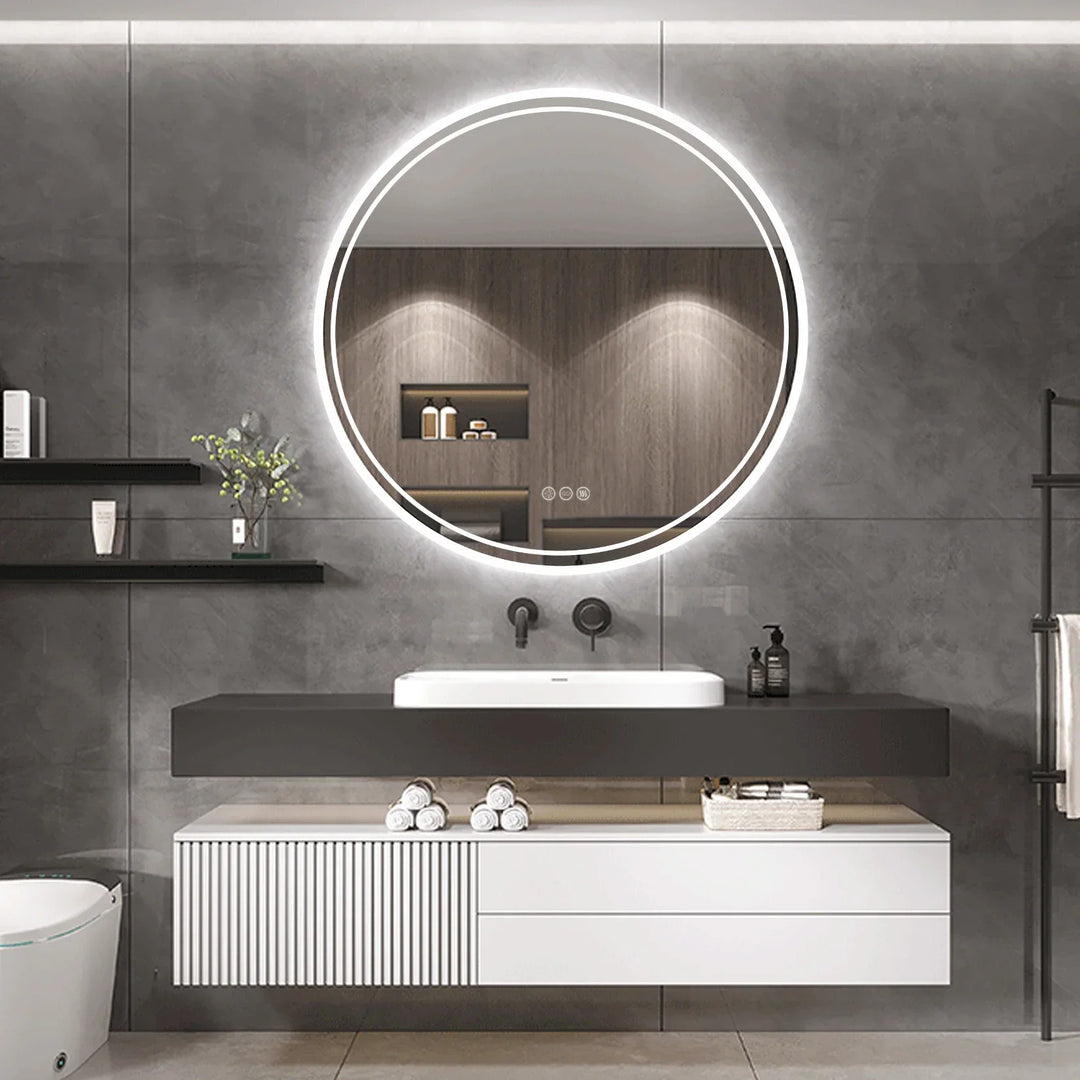 Beleuchteter runder Badezimmerspiegel - LumiMirror