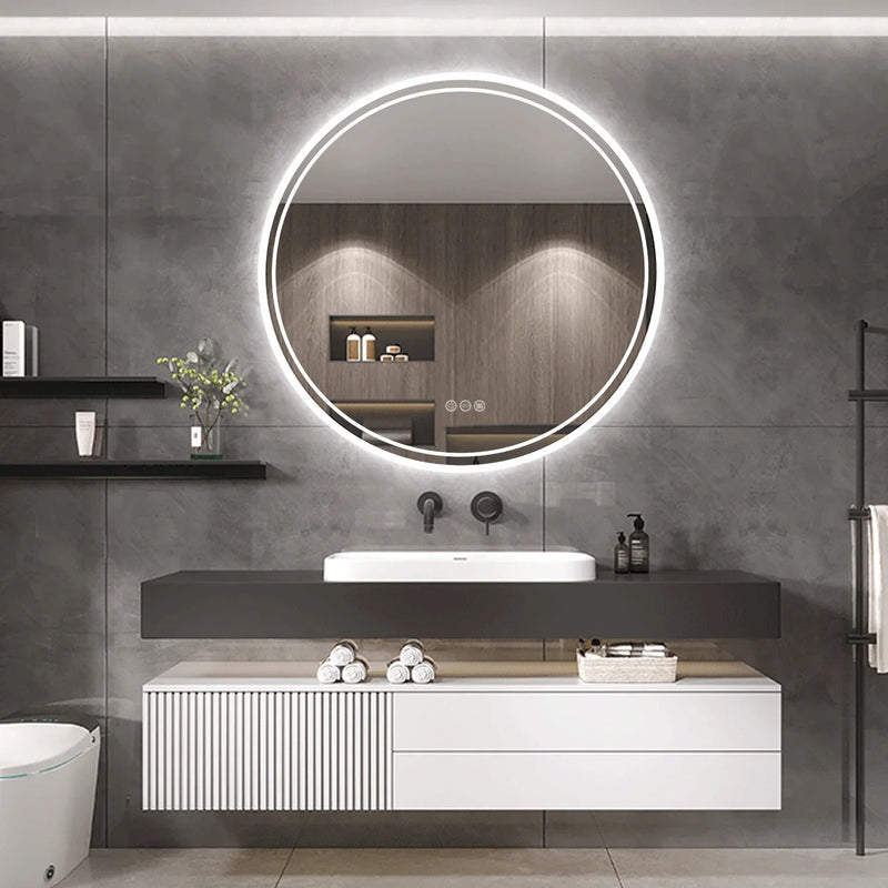 Beleuchteter runder Badezimmerspiegel - LumiMirror