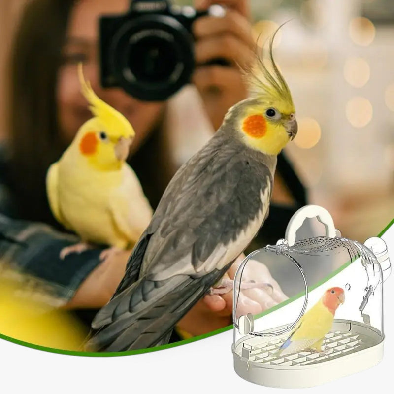 Portable Breathable Travel Cage for Small Pets – Elvi