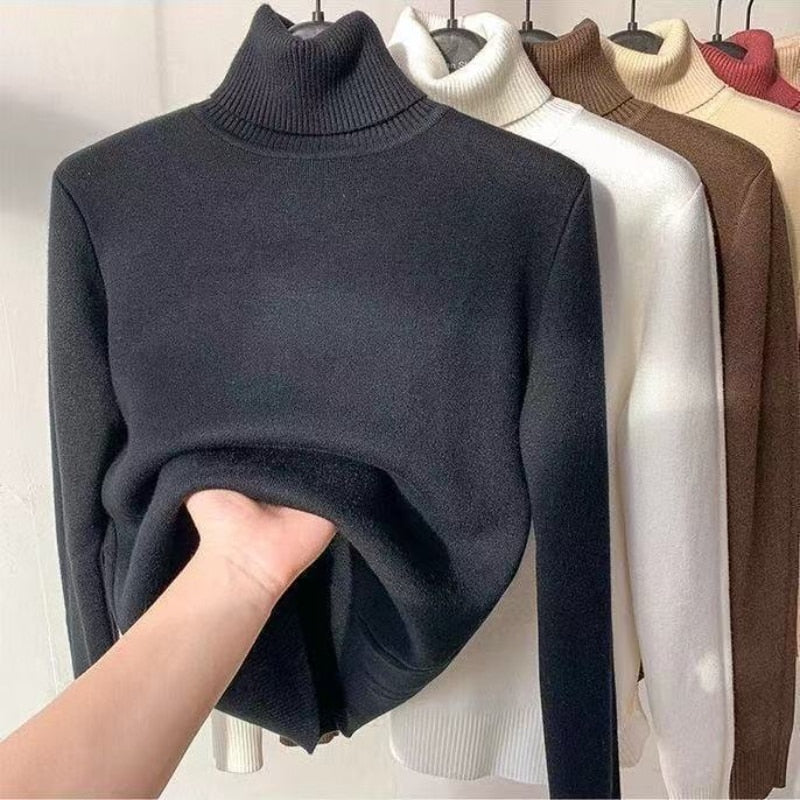 Joyce Rollkragenpullover | Mit extra dicker Fütterung