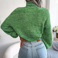 Bequemer gestrickter Rollkragenpullover - Emilia