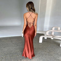 Effen Maxi Dress with Side Slit – Nayla
