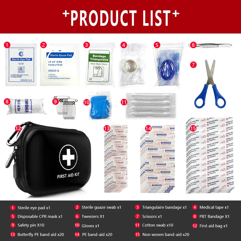91-delige Eerste Hulp Kit - SafeKit Pro