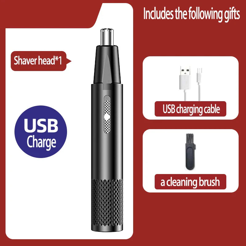 USB-aufladbarer Nasenhaarschneider - TrimPro