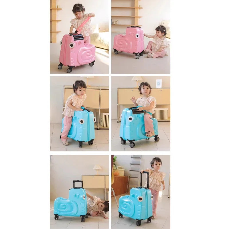 Kinderkoffer mit Rollerfunktion – Neapel