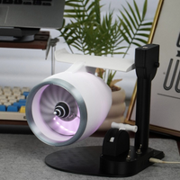 Turbojet Fan-Type Mist Humidifier with RGB Lighting – AeroMist
