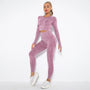 Nahtloses Damen Yoga Set mit Cropped Top - Nova
