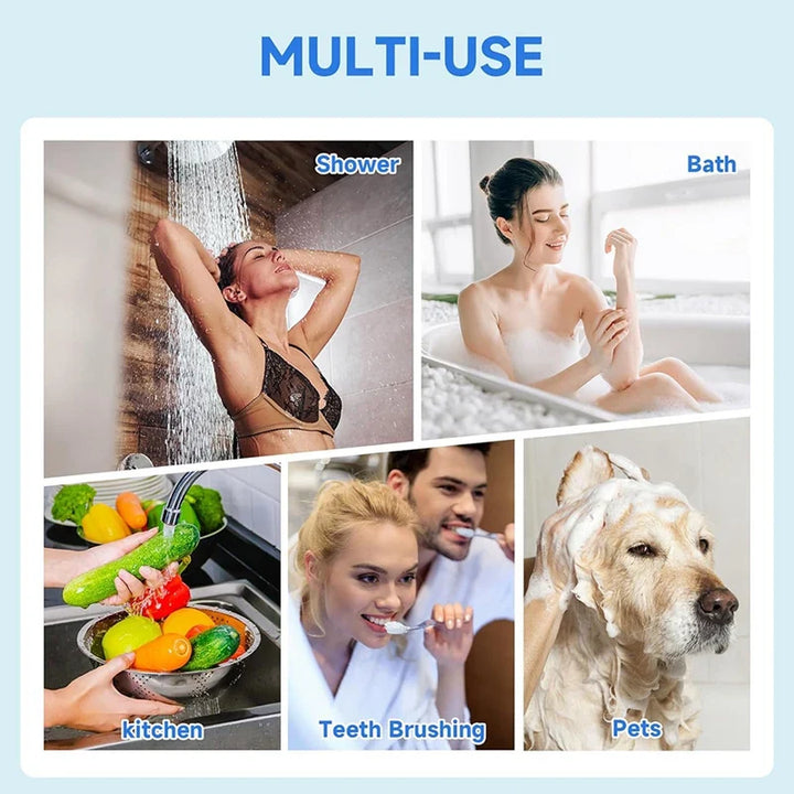 5 Duschkopf Filter Nachfüllungen - ClearFlow