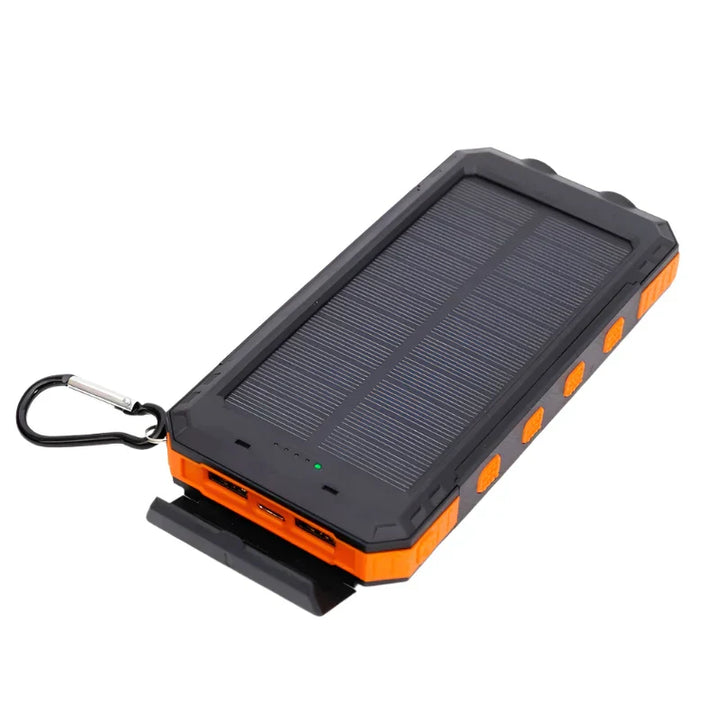 Zonne-energie Powerbank met Zaklamp - SolarCharge Pro