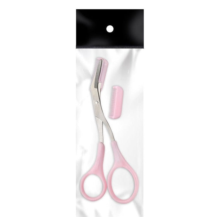 Augenbrauenschere mit Kamm – TrimLuxe