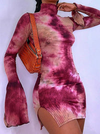 Beatrice Kleid | Mit fröhlichem Tie-Dye Muster