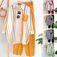 Tweedelige Dames Linnen Zomerset - Zayenne