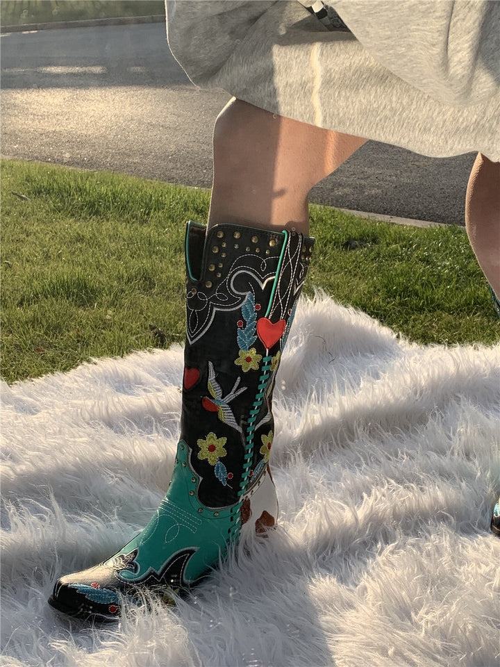 Einzigartige Damen-Cowboystiefel - Carmen