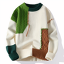Patchwork-Herrenpullover - Jasper