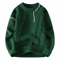 Patchwork-Herrenpullover - Jasper
