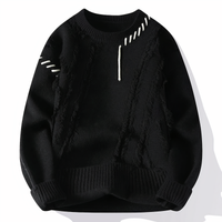 Patchwork-Herrenpullover - Jasper