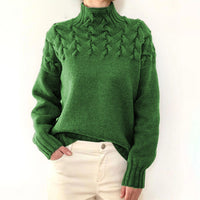 Gestrickter Damenrollkragenpullover - Isabelle