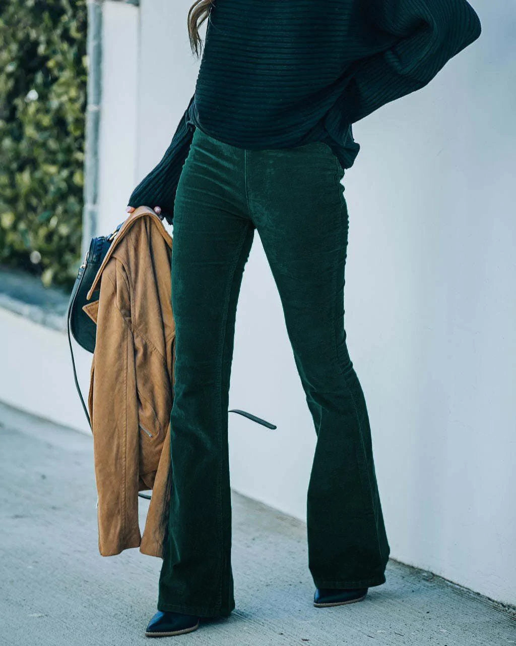 Damenhose mit hoher Taille - Sienna