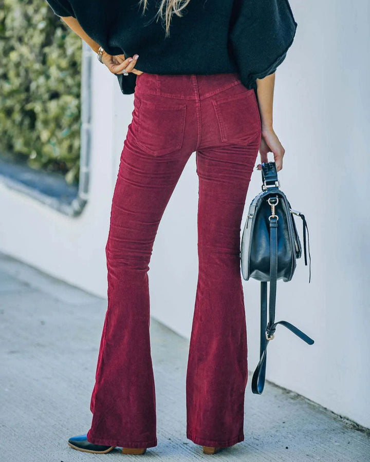 Damenhose mit hoher Taille - Sienna