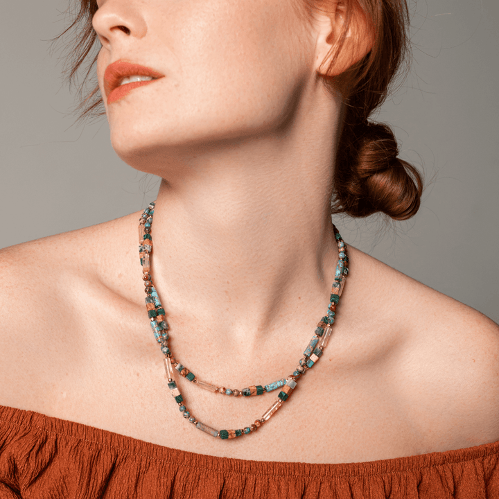 Edelsteen Choker Ketting - Isabella