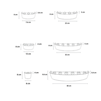 Skøle Indoor Outdoor Wall Light Fixture IP65 Rated 15