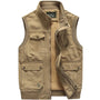 Vintage Herren Outdoor-Weste mit praktischen Taschen - Elias