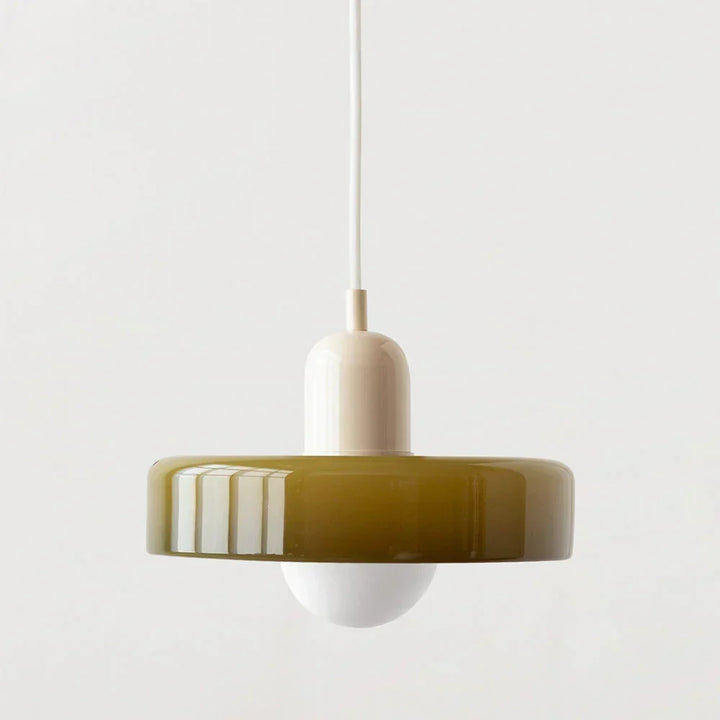 Bauhaus Stained Glass Pendant Lamp 21