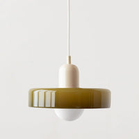 Hanglamp van Gekleurd Glas - BauLume