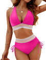Korrigierendes Bikini-Set mit High-Waist-Slip & Push-Up-Top – Selina | 1 kaufen, 1 gratis