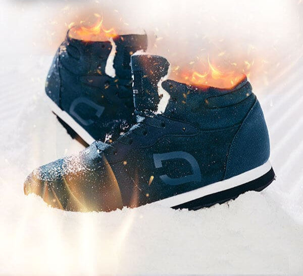 Warme Herrenschuhe mit gefüttertem Innenfutter – Ruben
