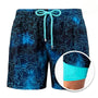 Trendige Herren-Badeshorts mit Print – Julien