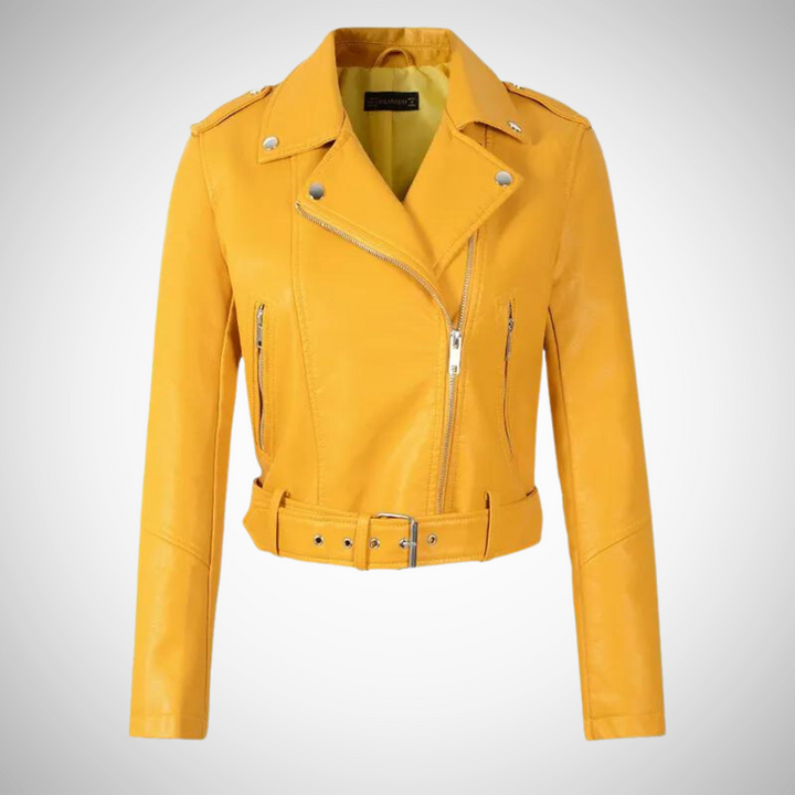 Vegane Leder-Damenjacke – Alivra