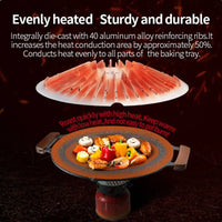 Portable Aluminum Grill Pan with Handles for Camping &amp; BBQ – Arlo
