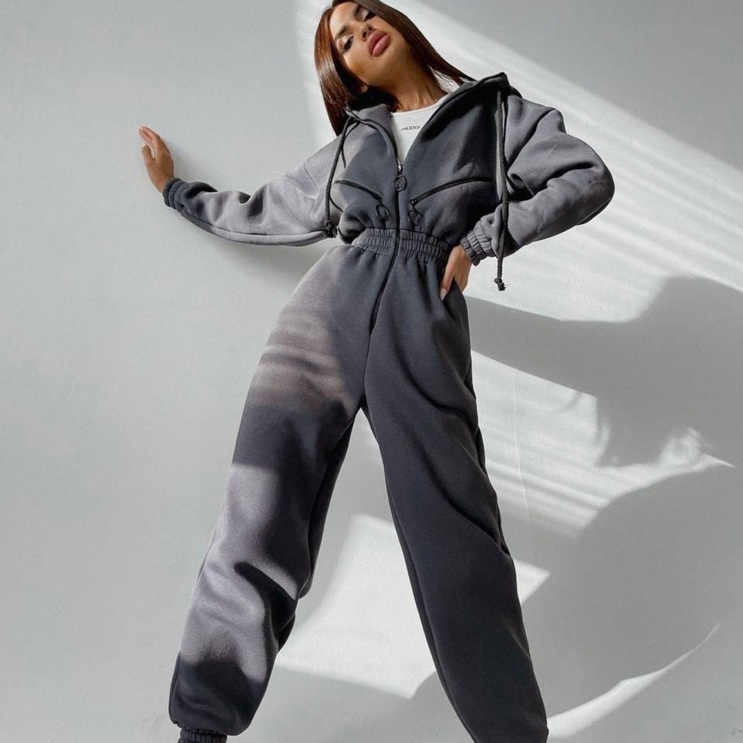 Jayda Hoody Onesie | A onesie that looks fashionable