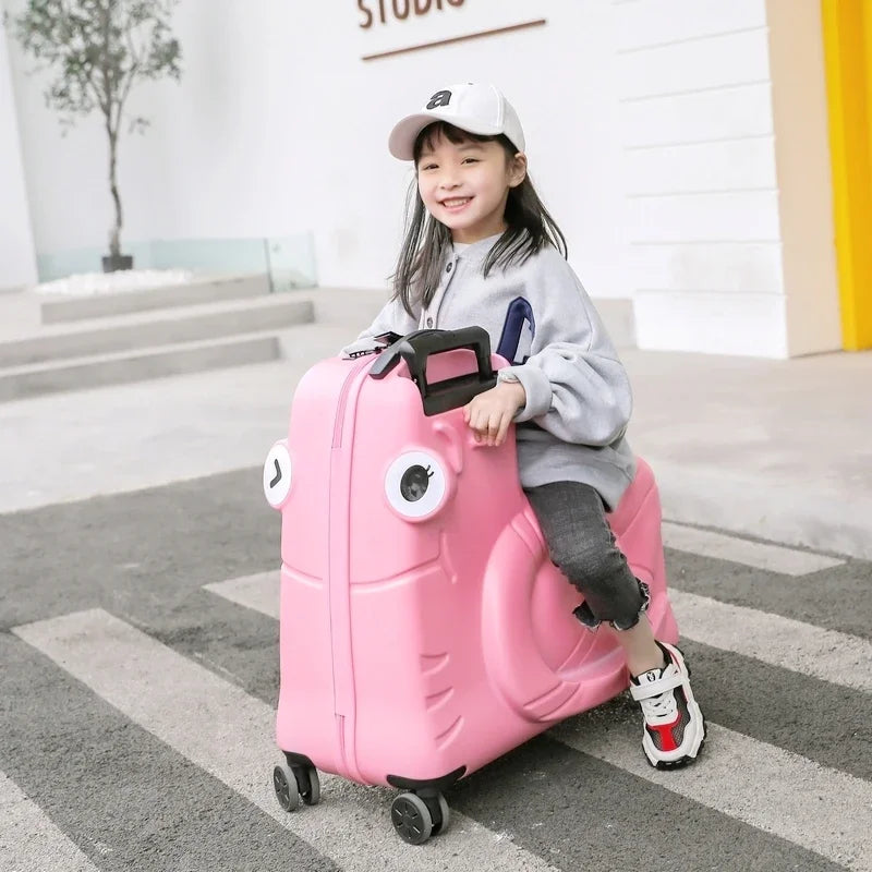 Kinderkoffer mit Rollerfunktion – Neapel