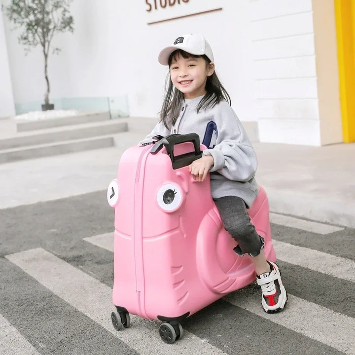 Kinderkoffer mit Rollerfunktion – Neapel