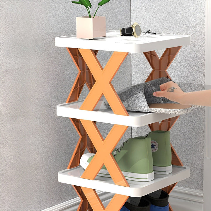 Multifunktionales und faltbares Schuhregal - SpaceSaver
