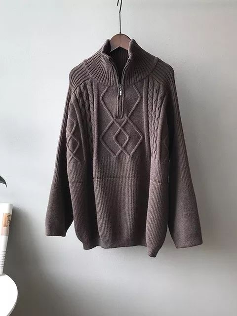 Elaine Pullover | Warmer Wollpullover mit Oversize-Schnitt