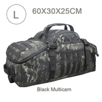 Large Tactical Travel Bag and Backpack - TrailTrek Duffle