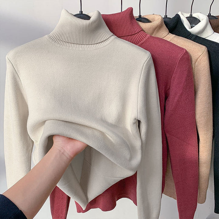 Joyce Rollkragenpullover | Mit extra dicker Fütterung