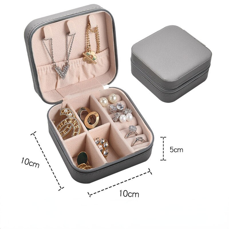 Tragbare Schmuckbox | Halte deinen Schmuck ordentlich mit diesem Organizer
