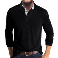 Men's Long Sleeve Polo - Breathable & Versatile – Matteo