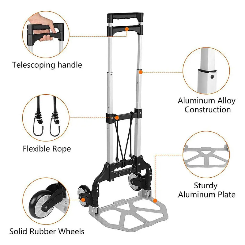Folding transport cart – CargoMax 