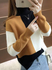 Benthe Color Block Pullover | Bequem & stilvoll