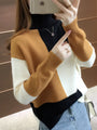 Benthe Color Block Pullover | Bequem & stilvoll